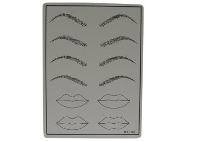 China Custom Artificial Eyebrow Tattoo Practice Skins with Skin Texture for sale