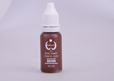 China Pigmento micro de Brown del maquillaje permanente indecolorable de la ceja en venta