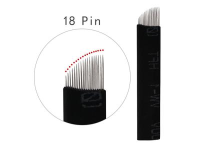 China Nano 18 Pins Disposable Eyebrow Tattooing Needles for sale