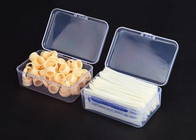 China Plastic Clear Permanent Makeup Tattoo Storage Box for sale