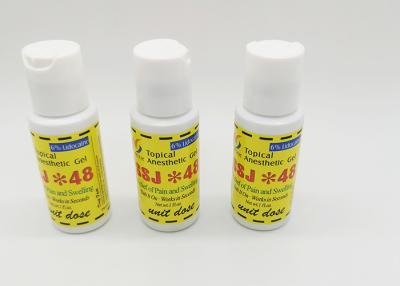 China Gel sin dolor de Microblading de la ceja poner crema anestésica del tatuaje SSJ48 del 6% en venta