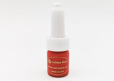 China 5ML Bright Red Natural Lip Eternal Tattoo Ink For Eyebrow for sale