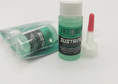 China Body And Face Sustaine Blue Tattoo Anesthetic Numbing Gel for sale