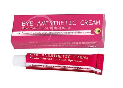 China 10G Tattooing Waxing Piercing Eye Anesthetic Numbing Cream for sale