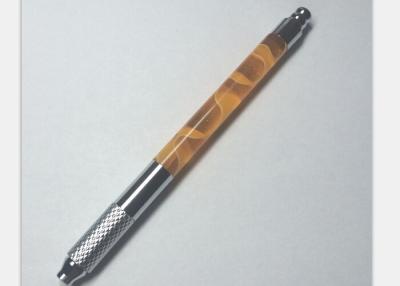 China Colorful Crystal 110MM Handmade tattoo eyebrow pen , Professional Tattoo Manual Pen for sale