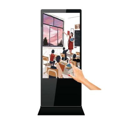China 3840X2160 43 Inch Lcd Advertising Kiosk IPS Interactive Displays For Education for sale