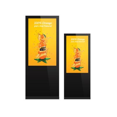 China 3840X2160 60Hz Double Sided Kiosk 65 Inch Digital Signage Touchscreen 500cd/m2 for sale