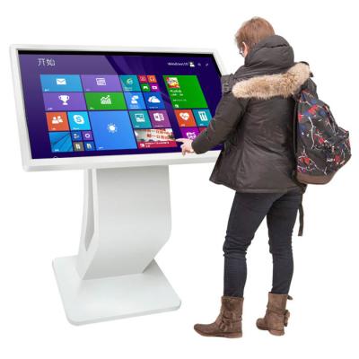 China RAM 8GB Interactive Touch Kiosk 55'' Windows Os Indoor Full Screen Touch Digital Signage for sale