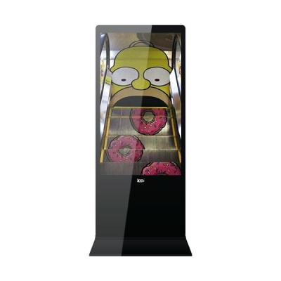 China Customized LCD Kiosk Floor Stand 550cd/M2 High Brightness 1920×1080P for sale