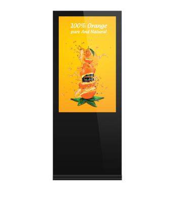 China 3840X2160P 8ms 65 Inch Touch Screen Monitor IP65 Waterproof Kiosk Android OS for sale