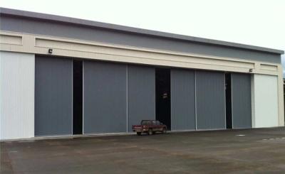 China Noise Reduction Excellent Multi-Panel Steel Door with Polyurethane Insulation Left/Right Open Direction for sale