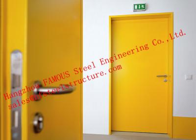 China European Standards Steel Fire Resistant Single Door For Household or Office Use for sale