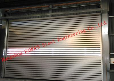 China Indoors PVC Fast Rapid Rise Door And Outdoors Hard Metal High Speed Rolling Shutter Door for sale
