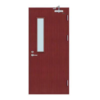 China UL Standards Steel Fire Rated Single Swing Door for sale