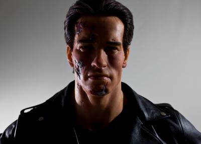 China Life Size Celebrity Arnold Schwarzenegger Wax Figure / statues For memorial hall for sale