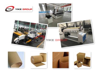China Corrugated Sheet 2 Layer Single Facer Line Semi Automatic for sale