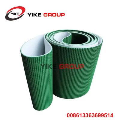 China Factory Price 5mm Green Pvc Conveyor Belt used for paper machine en venta