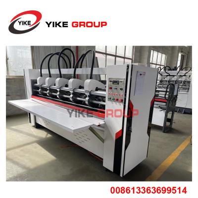 China YK-2000 Thin Blade Slitter Scorer Machine Corrugated carton box making for sale