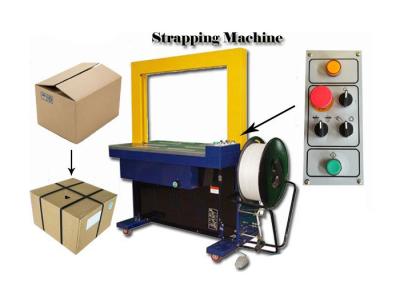 China 1200mm Width Carton Box Strapping Machine / Strapping Seal Making Machine for sale