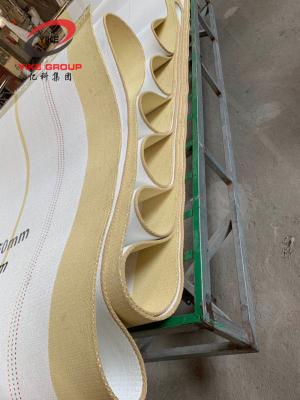 China Corrugated Conveyor Belt Size Customized 100-300m/Min Speed With Kevlar Edge for sale