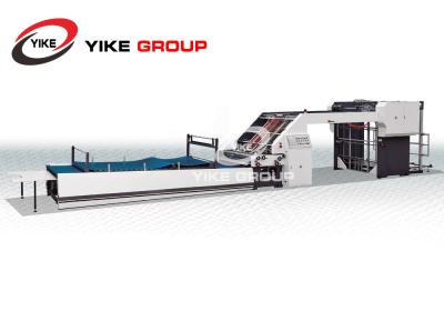 China YK-1300G Fully Automatic Flute Laminator Machine High Speed For Printed Cardboard Sheets for sale