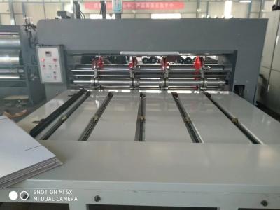China Corrugated Carton Box Semi Auto RS4 Rotary Slotter Machine With Chain Feeding for sale