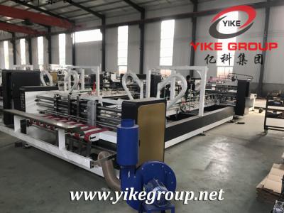 China Corrugated Paper Box Automatic Folder Gluer / Folding Gluing Machine For Carton Boxes for sale