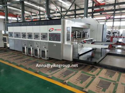 China High Definition Flexo Printer Slotter Machine With 150 Sheets/Min ISO Approved for sale