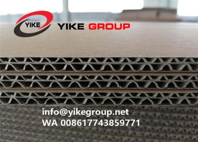China High Speed Corrugated Cardboard Production Line A B C E F Flute 405C / 405E Single Facer for sale
