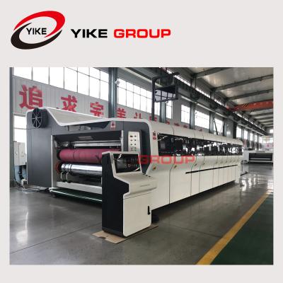 China Impressão alta de YKHD-1224 Defination Flexo que entalha a máquina cortando à venda