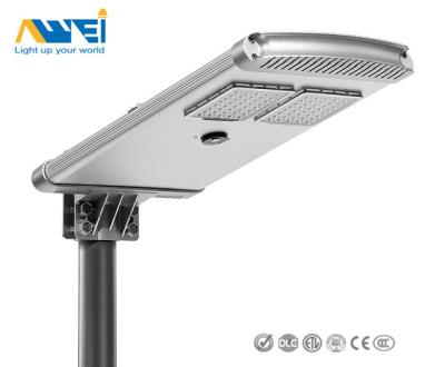 China 50W - 150W High Efficiency Solar LED Street Light Remote Control For Urban Roads, Parking Lot Lights for sale