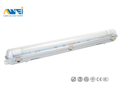 China 40W IP65 Batten Waterproof Led Light Fixtures For Shops / Exhibition Hall for sale