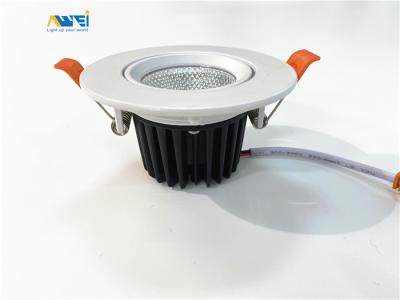 China Round 5W 10W 15W COB Ceiling Recessed Downlight for sale