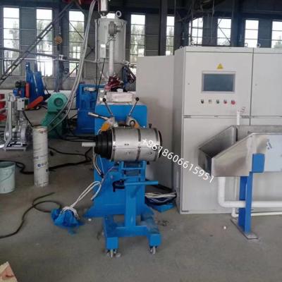China Pvc PFA Cable Extrusion Equipment Movable Cooling Water Trough Energy Saving for sale