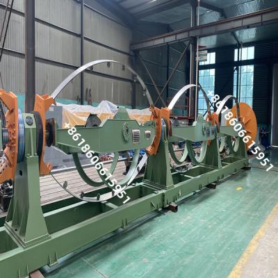 China CQC 1250m m máquina de encalladura de alambre de cobre del tornado de 1+3 arcos con histéresis en venta