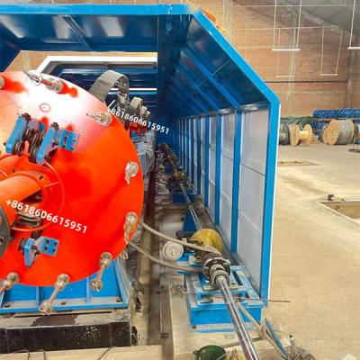 China Wire And Cable Making Skip Stranding Machine / Equipment Rotating Bow Type for sale