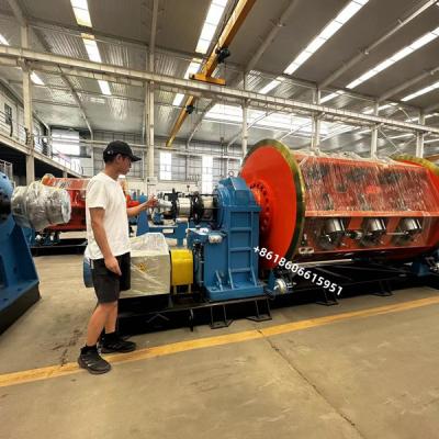 China Siemens Motor Rigid Stranding Machine With Automatic Loading Bobbin System for sale