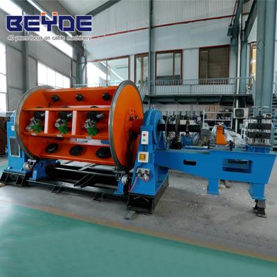 China Cable Rigid Stranding Machine Manual Loading With Emergency Braking System for sale