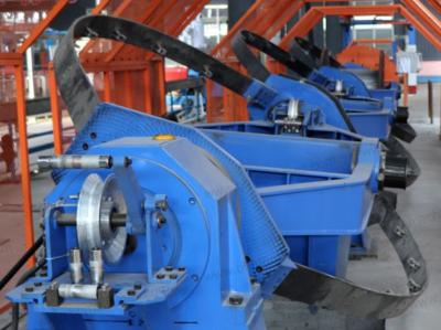 China Bunch Cable Wire Twisting Machine , Skip Strander 150 M / Min Line Speed for sale