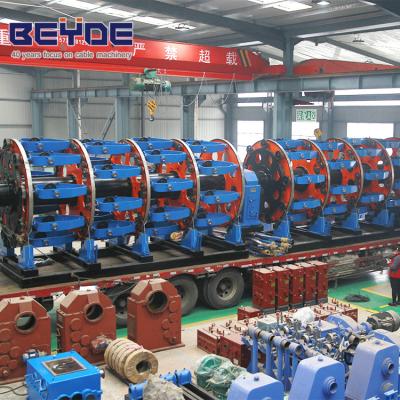 China Large Wire Rope Armoured Cable Machine 9.7-146 Millimeter Taping Pitch for sale
