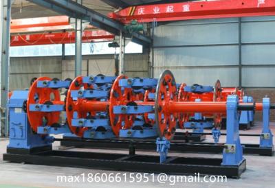 China Tipo funcionamiento fácil de la cuna de la máquina del blindaje del cable de la investigación del PLC en venta