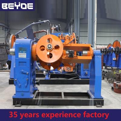 China Automatic Cable Stranding Machine Fork Type 40 M / Min Linear Speed for sale