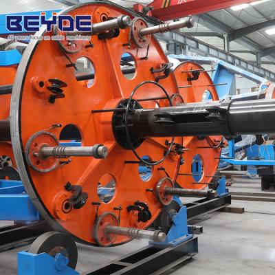 China Drum Type Cable Laying Machine Assembling Plate With Transmission System for sale