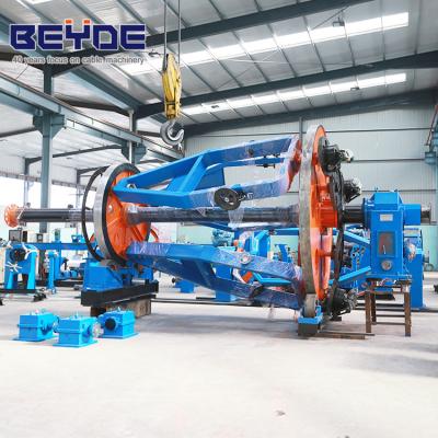 China Aerial Bundled Cable Wire Laying Up Machine Capstan Gear Speed 27 Stage for sale