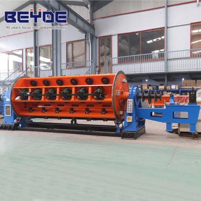 China Complete Rigid Stranding Machine PLC Equipped For Cross Section Core for sale