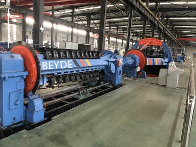 China 1250X3 Fork Pay - Off Drum Type Rigid Stranding Machine With Phase 25r/Min for sale