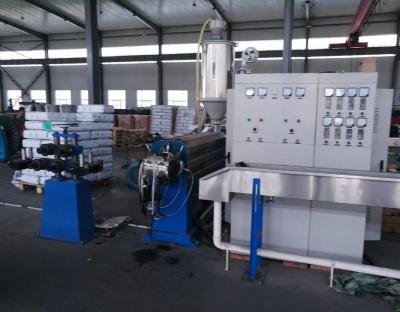 China SJ90/25 10mm Flat PVC Cable Extrusion Line for sale
