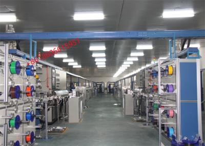 China Líneas de capa secundarias de la fibra óptica de la máquina de la protuberancia de cable del multicolor Sj50 1.2m m en venta