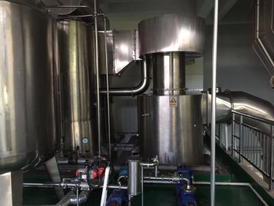 China Milk Powder Industrial Food Manufacturing Machines Simple Push Button Control for sale