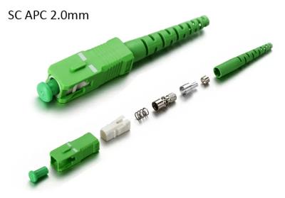 Κίνα COem 3mm FTTH μονοκατευθυντικό διπλό APC Sc UPC συνδετήρων οπτικής ίνας προς πώληση